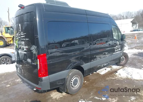 2023 Mercedes-Benz Sprinter 2500 Standard Roof 4-Cyl Diesel z USA, uszkodzony, nr VIN W1Z4KFHY3PP600786